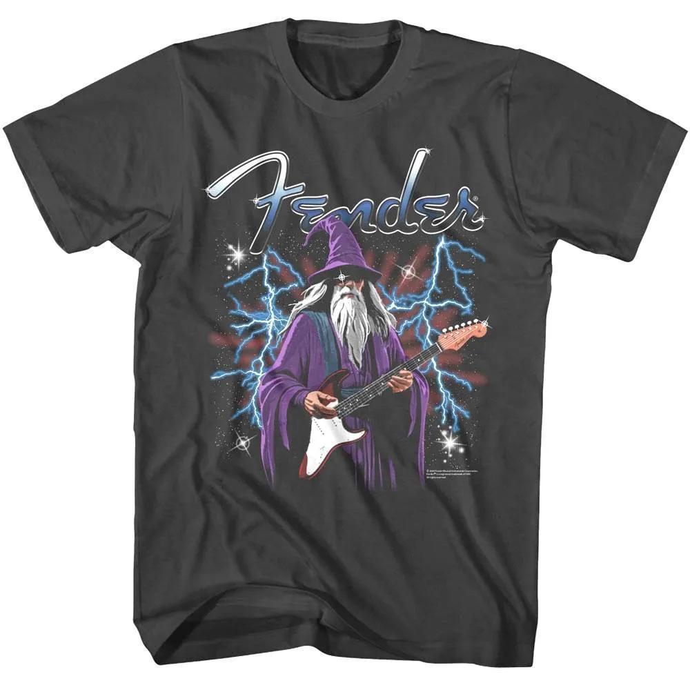 Fender Wizard On The Guitar Unisex T Shirt